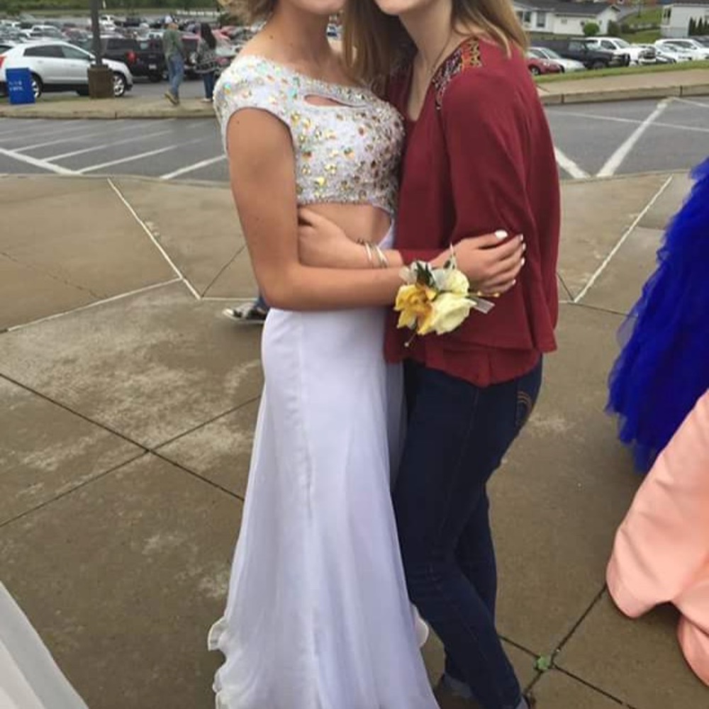 Formal, White Dress